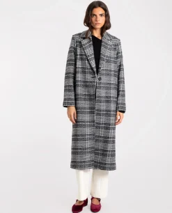 ABRIGO LOWLANDS · BLANCO Y NEGRO