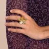 ANILLO DAISY · DORADO