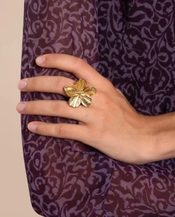 ANILLO DAISY · DORADO