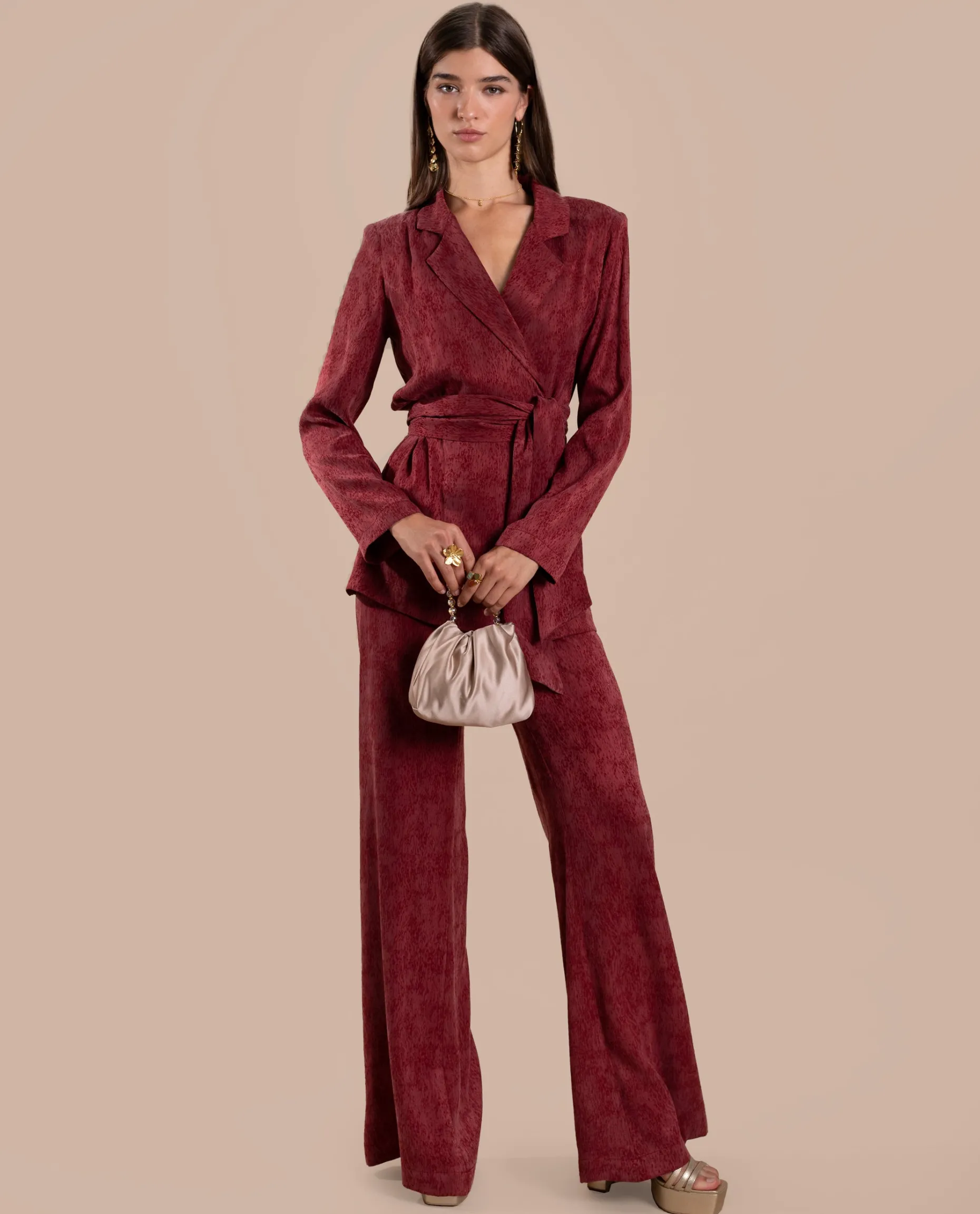 BLAZER JULIETTE · BURDEOS