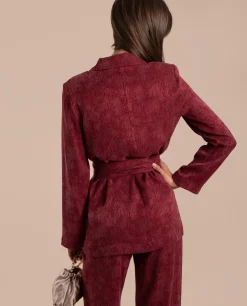BLAZER JULIETTE · BURDEOS