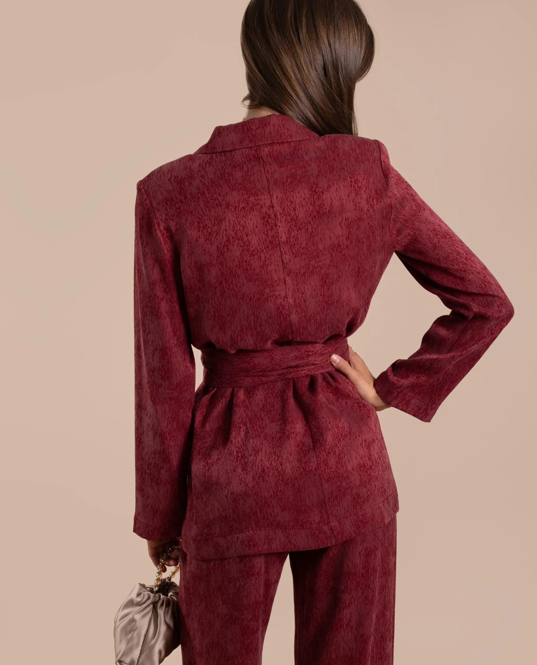 BLAZER JULIETTE · BURDEOS