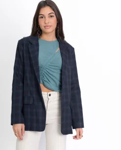 BLAZER NOT A DESTINATION · AZUL MARINO Y VERDE