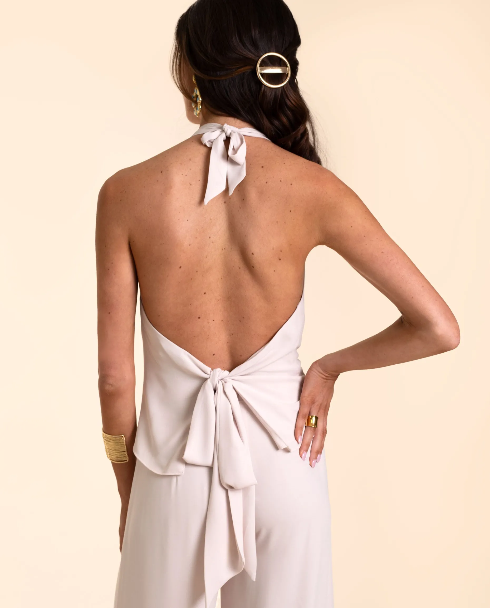 BLUSA ANDÚJAR · BEIGE