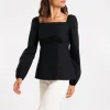 BLUSA BOTH WORLDS · NEGRO