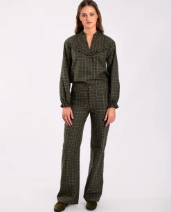 BLUSA CITY FIELDS · VERDE