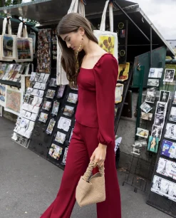 BLUSA FELICE · ROJO