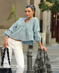 BLUSA GOOD MEMORIES · AZUL