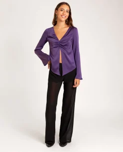 BLUSA I NEVERโ€ฆ  · MORADO