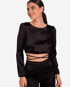 BLUSA MAKE AN IMPACT · NEGRO