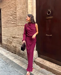 BLUSA MRS. ARRIAGA · CIRUELA