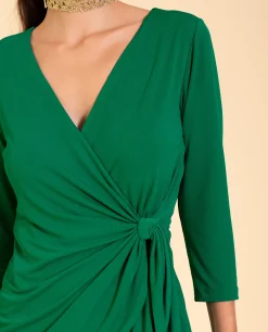 BLUSA MRS. ARTILES · VERDE ESMERALDA