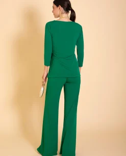 BLUSA MRS. ARTILES · VERDE ESMERALDA