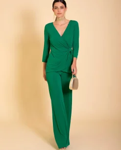 BLUSA MRS. ARTILES · VERDE ESMERALDA