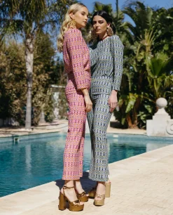 BLUSA MRS. JUÁREZ · PRINT NARANJA