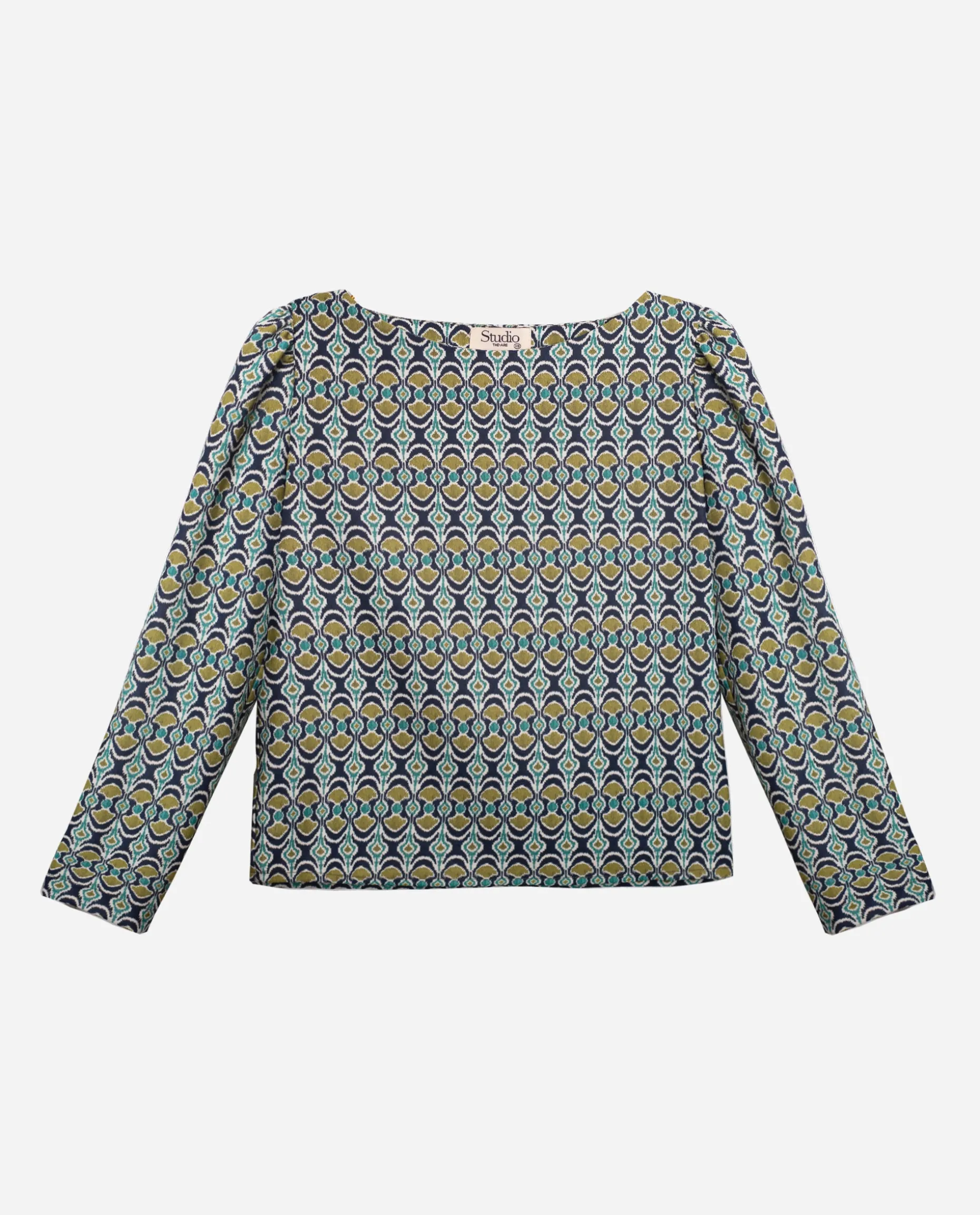 BLUSA MRS. JUÁREZ · PRINT VERDE