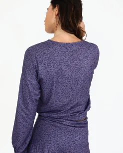 BLUSA TIME TO ENJOY · MORADO