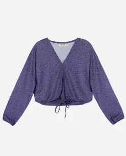 BLUSA TIME TO ENJOY · MORADO