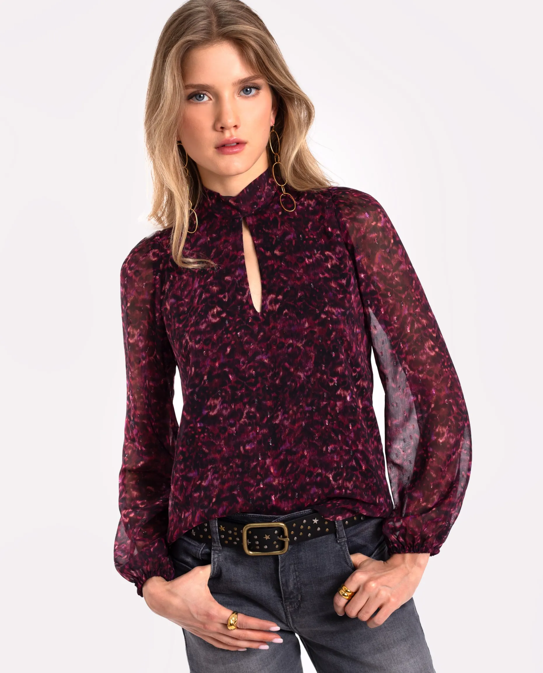 BLUSA WHISPER CHARM · ESTAMPADO