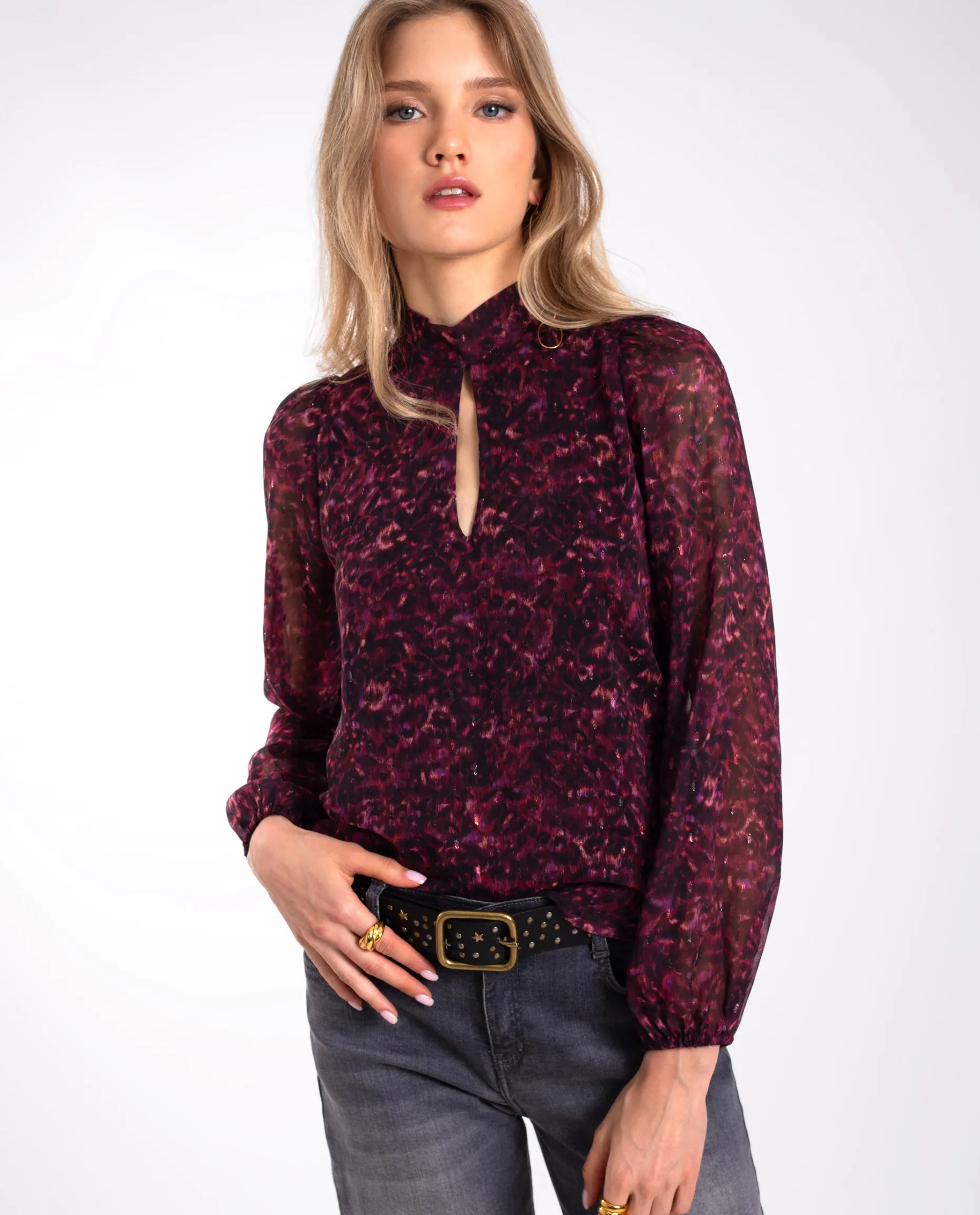 BLUSA WHISPER CHARM · ESTAMPADO