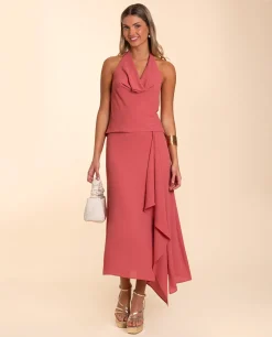 BLUSA ZÚJAR · CORAL