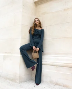 BOLSO GALA LUREX · CAMEL