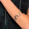 BRAZALETE WAVES · ACERO