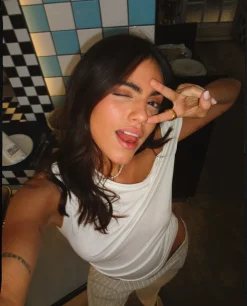 CAMISETA AMELIA · BLANCO