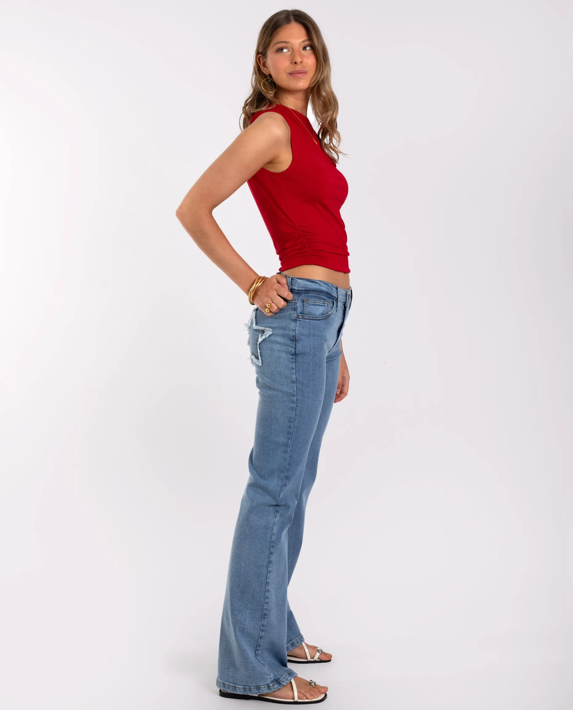 CAMISETA AMELIA · ROJO