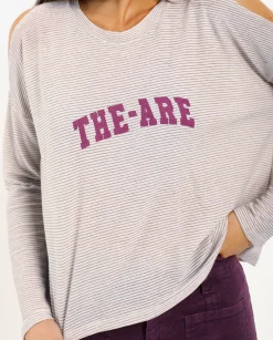 CAMISETA OWN ROAD · ROSA Y CRUDO