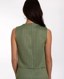 CHALECO BOHO COUNTRY · VERDE