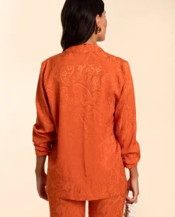 CHAQUETA MRS. ZAHERA · TERRACOTA
