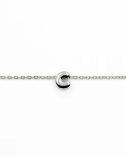 COLLAR LETRA EVERYDAY · PLATA