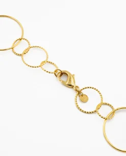 COLLAR LOOPS · BAÑO ORO