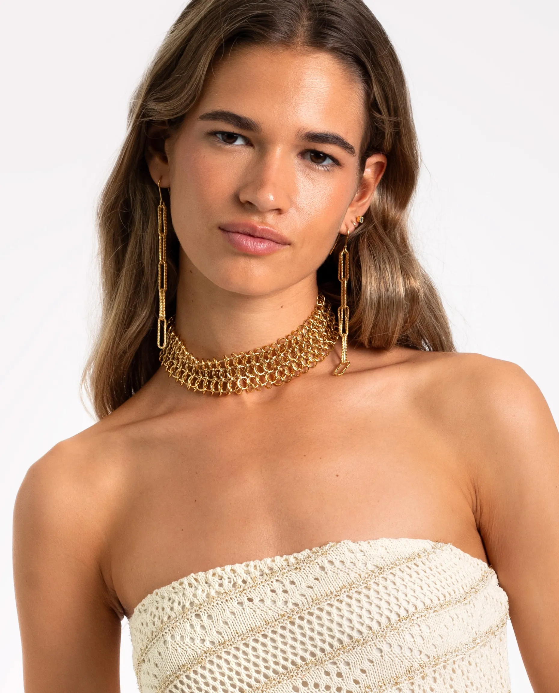 COLLAR RISE · BAÑO ORO