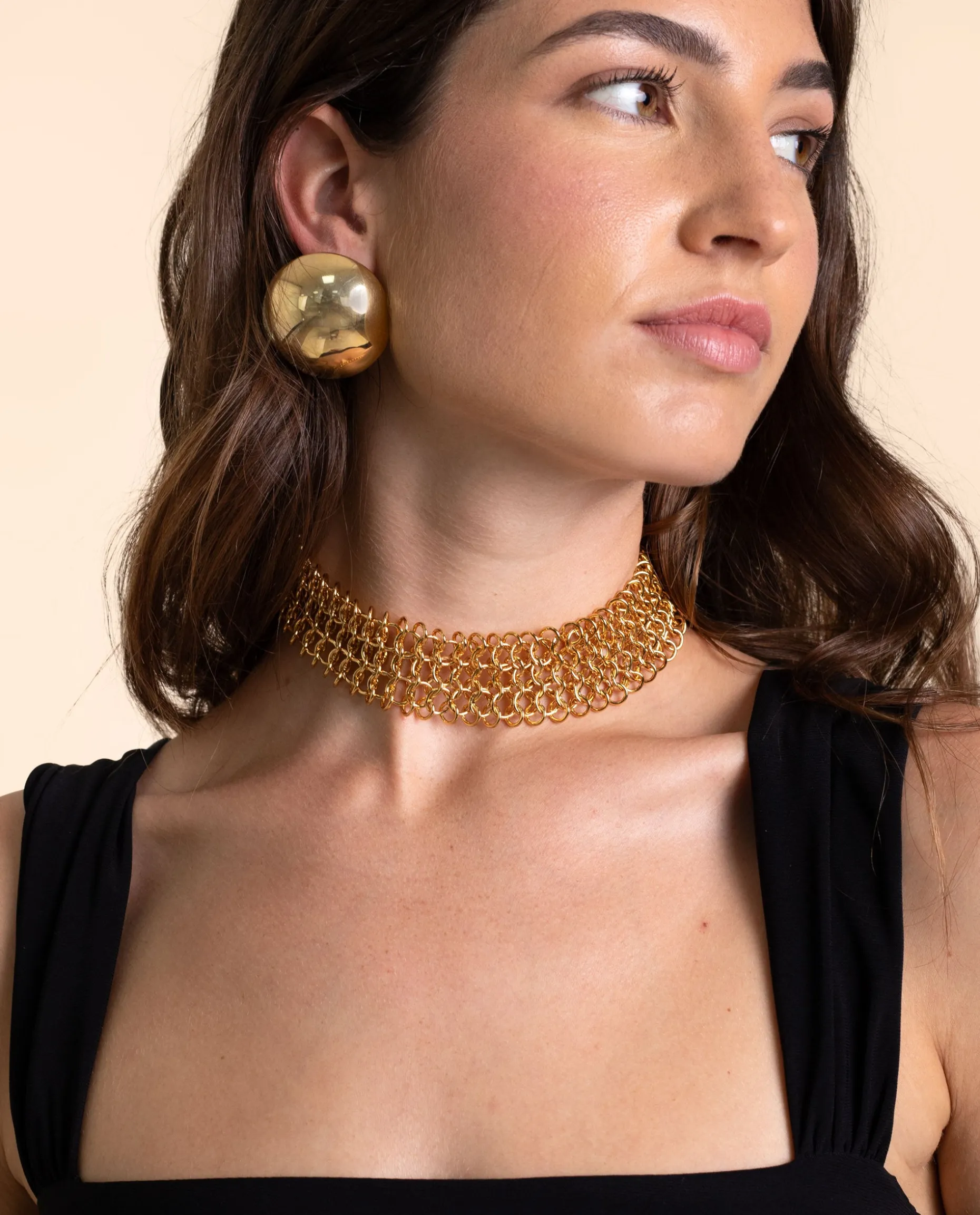 COLLAR RISE · BAÑO ORO