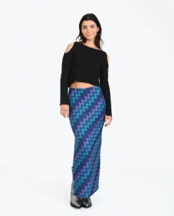 FALDA DECISIONS · ZIGZAG AZUL