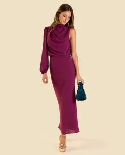 FALDA MRS. ARRIAGA · CIRUELA