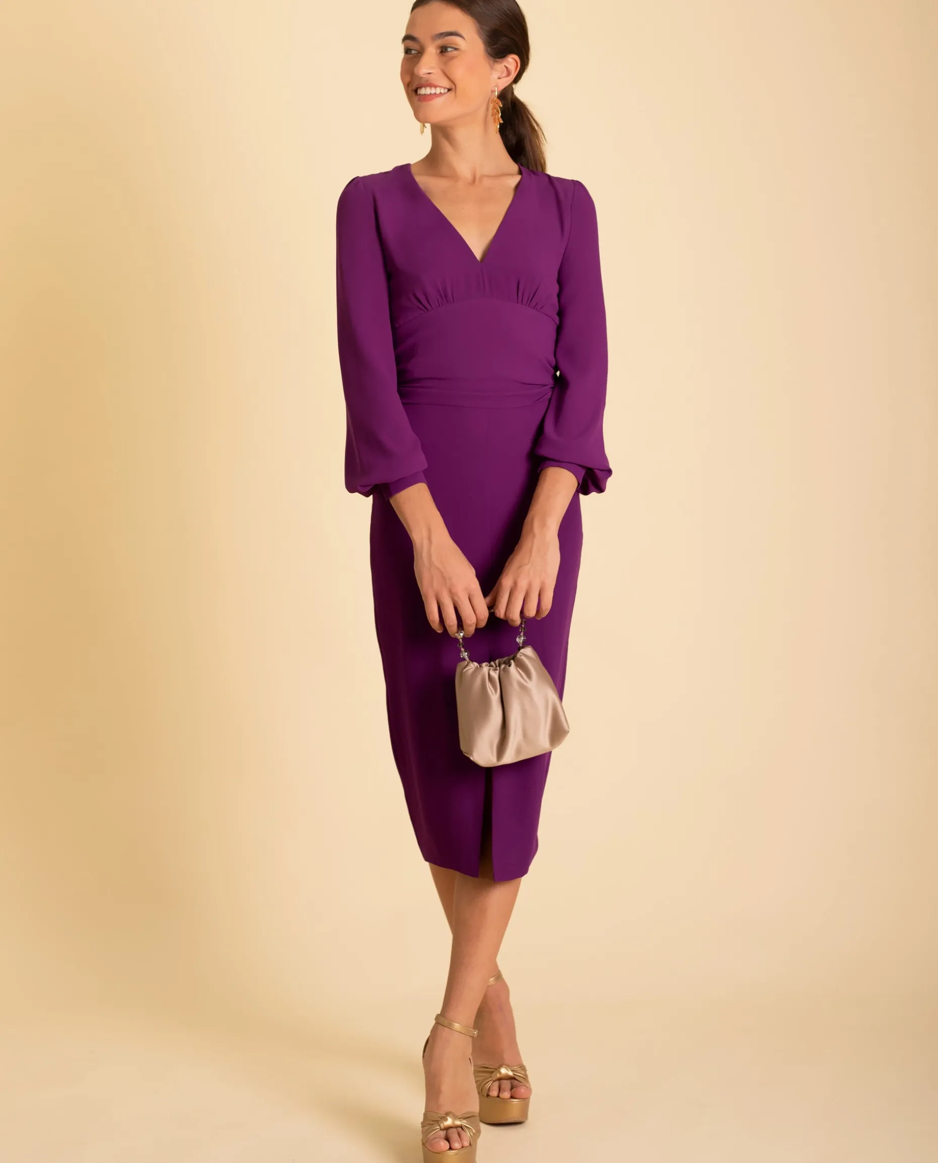 FALDA MRS. PEREIRA · MORADO