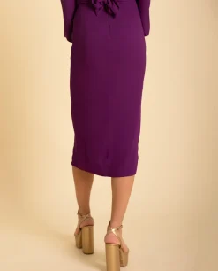 FALDA MRS. PEREIRA · MORADO