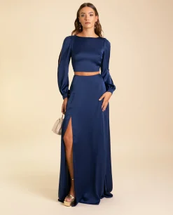 FALDA MRS. VALLEJO · AZUL MARINO