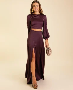 FALDA MRS. VALLEJO · BERENJENA