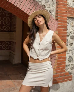 FALDA TULUM · CRUDO