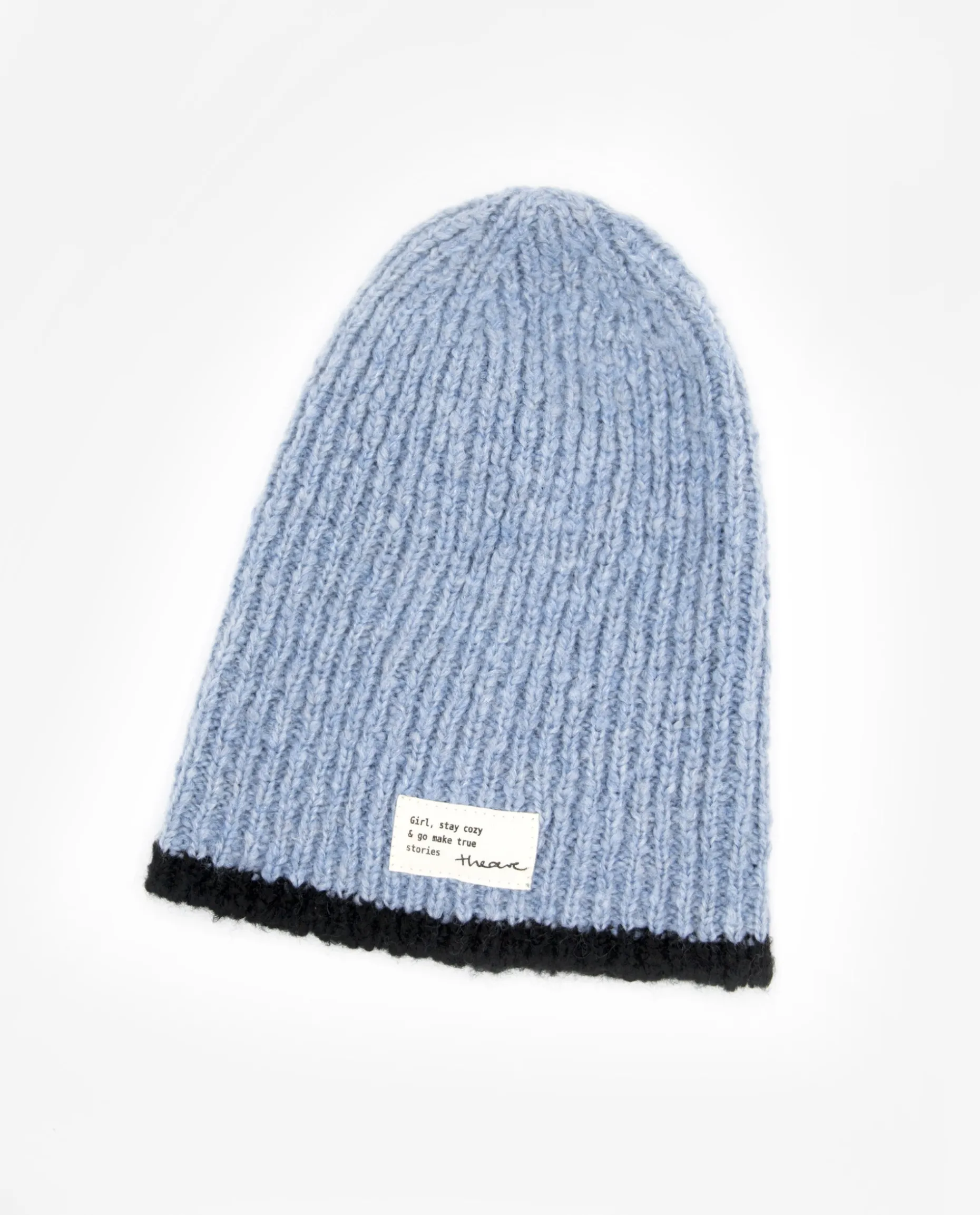 GORRO PUNTO · CELESTE