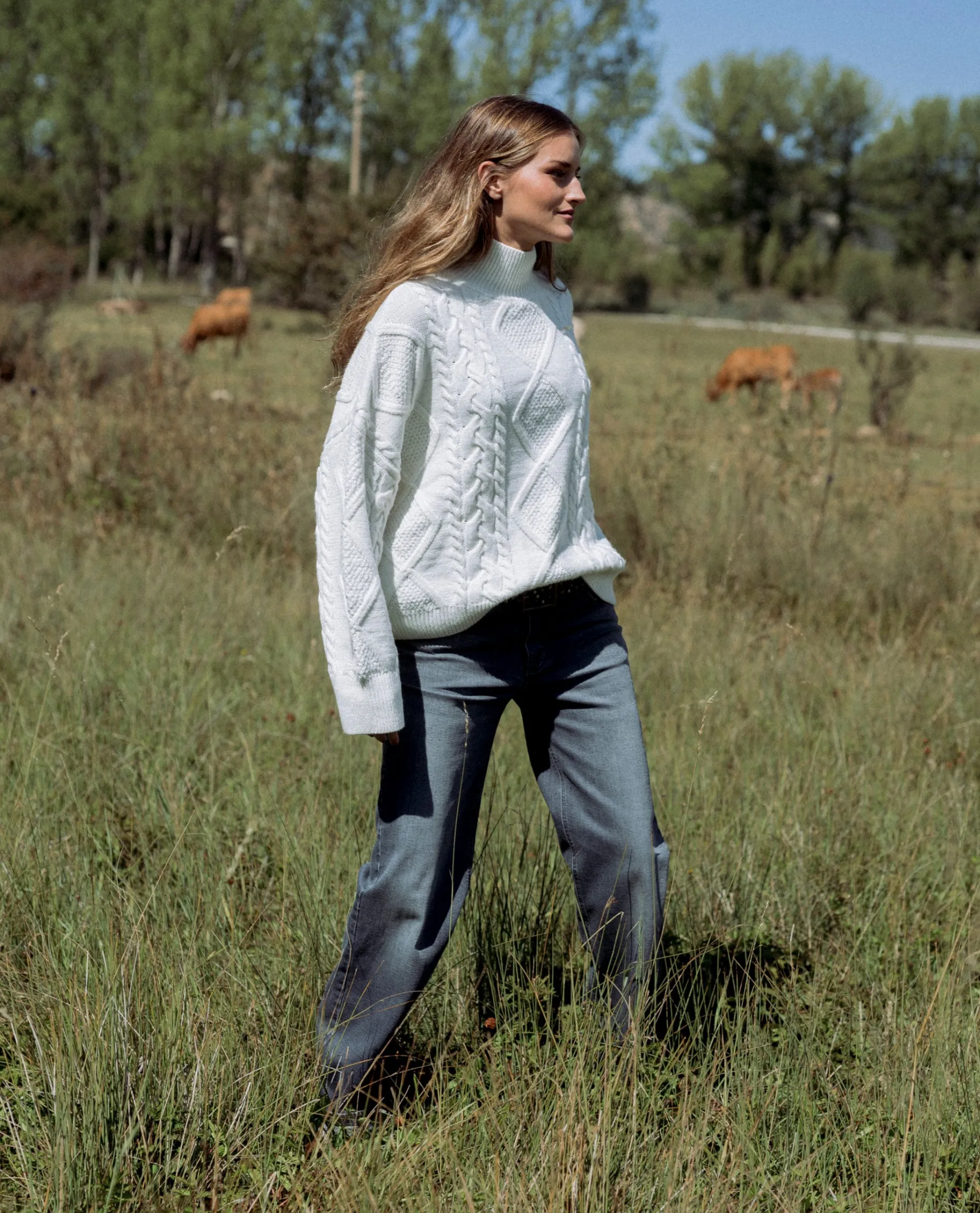 JERSEY SKYLINE · BEIGE