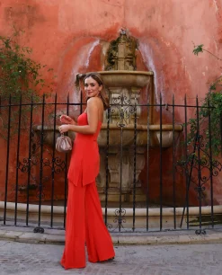 PANTALÓN ALGECIRAS · CORAL