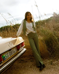 PANTALÓN BOHO COUNTRY · VERDE