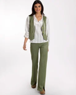 PANTALÓN BOHO COUNTRY · VERDE