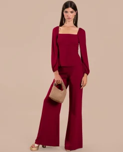 PANTALÓN FELICE · ROJO