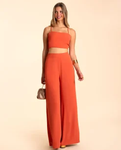 PANTALÓN MARGARITA · TERRACOTA